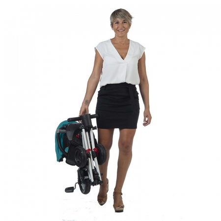 Tricicleta ultrapliabila Qplay Nova turcoaz [6]