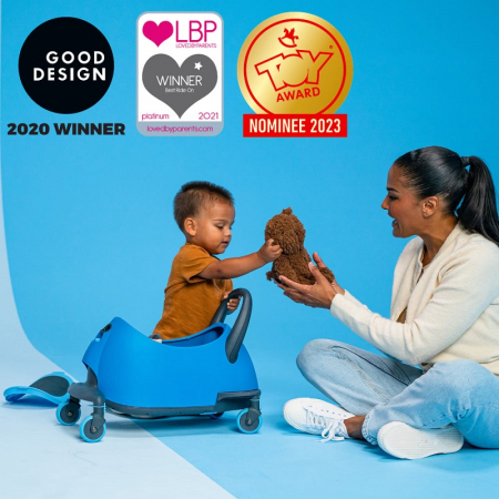 Trotineta 5-in-1 Yvolution Y Glider Luna Blue [7]