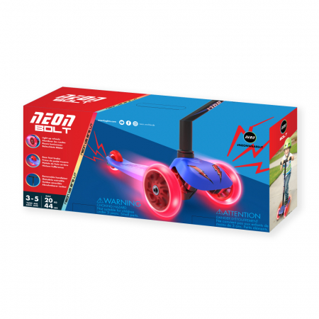 Trotineta cu 3 roti Neon Bolt Blue [6]