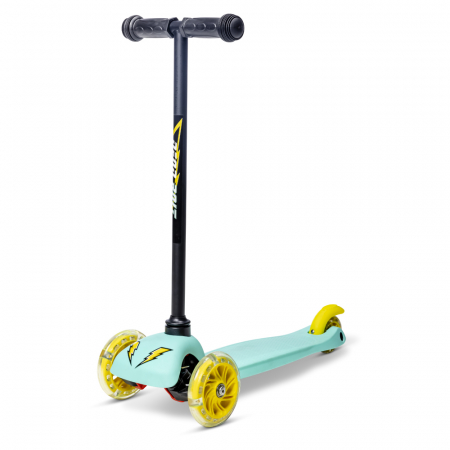 La plimbare - Trotineta cu 3 roti Neon Bolt Green-Resigilat