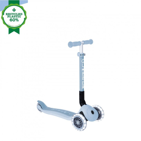 La plimbare - Trotineta Globber JUNIOR PLIABILA ECOLOGICA Albastru