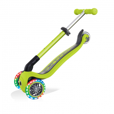 Trotineta Globber Junior pliabila cu lumini culoare verde [11]