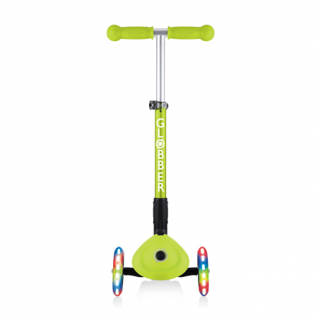 Trotineta Globber Junior pliabila cu lumini culoare verde [1]