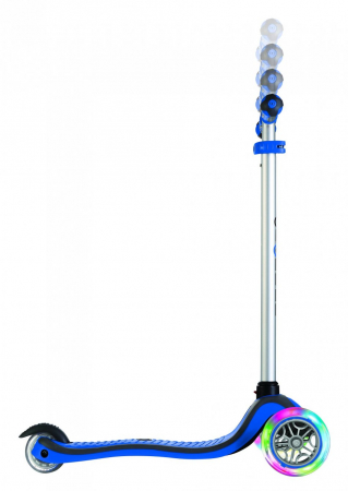Trotineta Globber Plus My Free Up lights albastru [2]