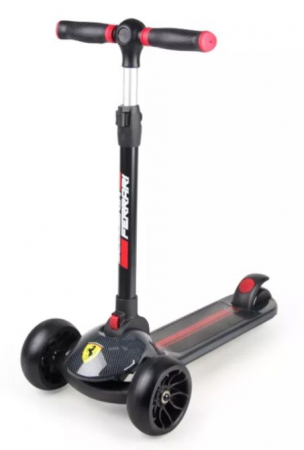 Trotineta pliabila Ferrari Twist neagra cu scaun [2]