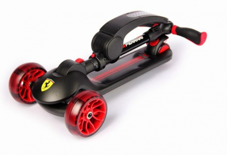 Trotineta pliabila Ferrari Twist neagra cu scaun [5]