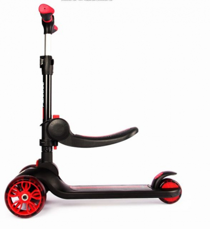 Trotineta pliabila Ferrari Twist neagra cu scaun [6]
