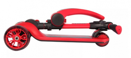 Trotineta pliabila Ferrari Twist rosie cu scaun [4]