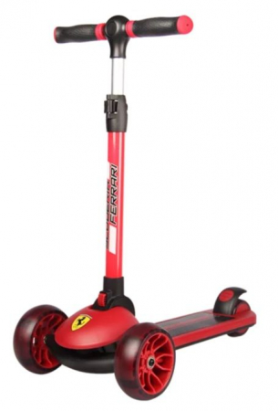 Trotineta pliabila Ferrari Twist rosie cu scaun [5]