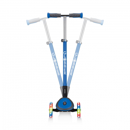 Trotineta pliabila Globber Elite Deluxe Lights Albastru [4]
