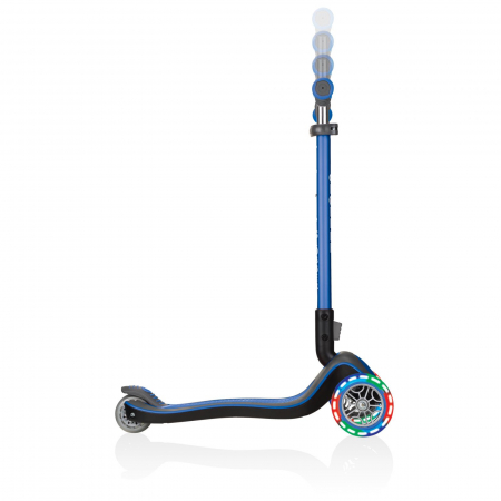 Trotineta pliabila Globber Elite Deluxe Lights Albastru [3]