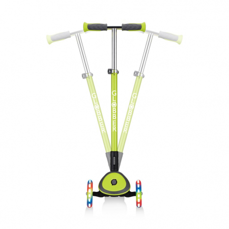 Trotineta pliabila Globber Elite Deluxe Lights Verde [2]
