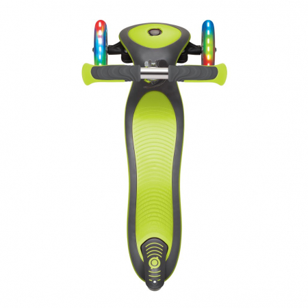 Trotineta pliabila Globber Elite Deluxe Lights Verde [12]
