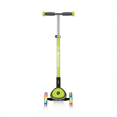 Trotineta pliabila Globber Elite Deluxe Lights Verde [1]