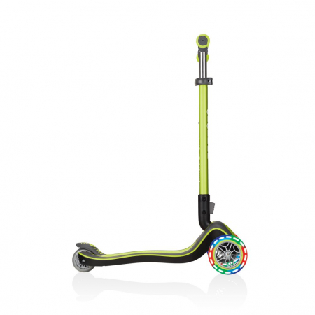 Trotineta pliabila Globber Elite Deluxe Lights Verde [3]