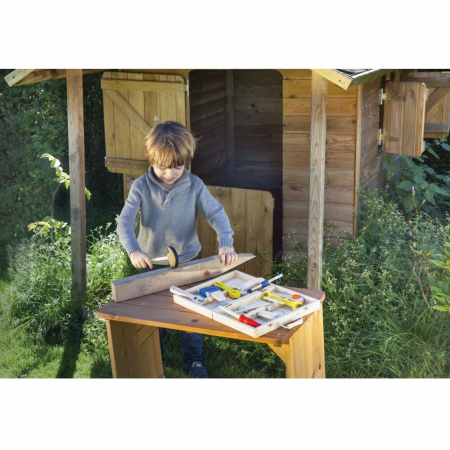 Trusa de Scule din Lemn Masiv, New Classic Toys [1]