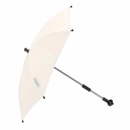 Accesorii transport copii - Umbrela de soare pentru carucior Bugaboo Fresh White