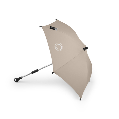 Accesorii transport copii - Umbrela parasolar carucior Bugaboo Parasol+ UPF 50+ Desert Taupe