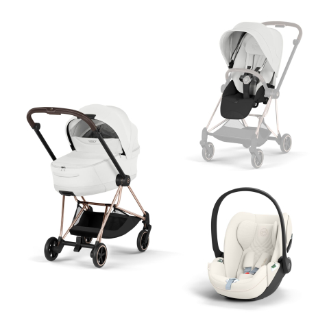 Carucioare copii - Carucior Cybex Mios Style Off White 3 in 1