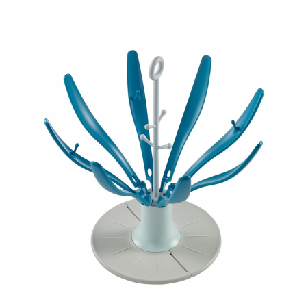 Biberoane tetine suzete - Uscator pliabil bieroane Beaba Floare Blue