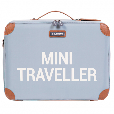 Genti bebe - Valiza pentru copii Childhome Mini Traveller Gri-Resigilat