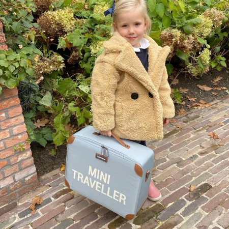 Valiza pentru copii Childhome Mini Traveller Gri-Resigilat [6]