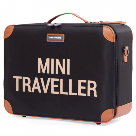 Valiza pentru copii Childhome Mini Traveller Negru [1]