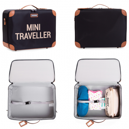 Valiza pentru copii Childhome Mini Traveller Negru [3]