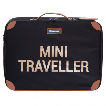 Genti bebe - Valiza pentru copii Childhome Mini Traveller Negru