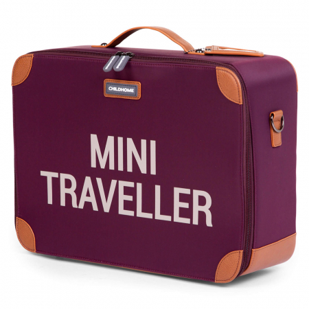 Valiza pentru copii Childhome Mini Traveller Visiniu [1]
