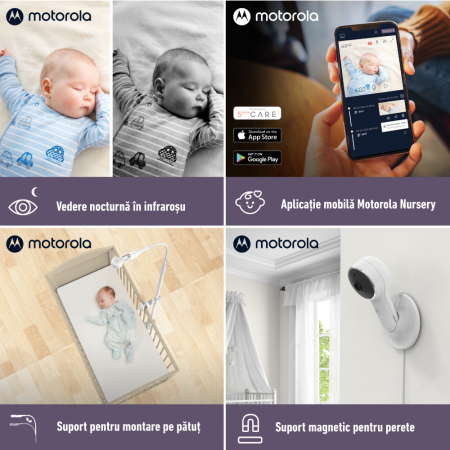 Video Monitor Digital + Wi-Fi Motorola VM65X Connect [4]