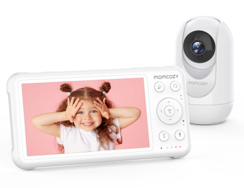 Camera copii si bebelusi - Video monitor Momcozy BM01 5 inch