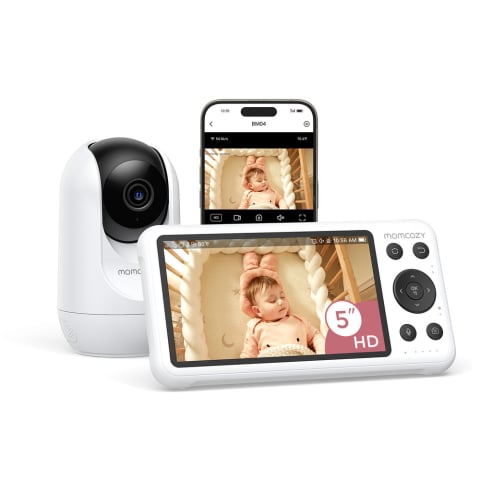 Video monitoare bebelusi - Video Monitor Momcozy Smart WiFi BM04