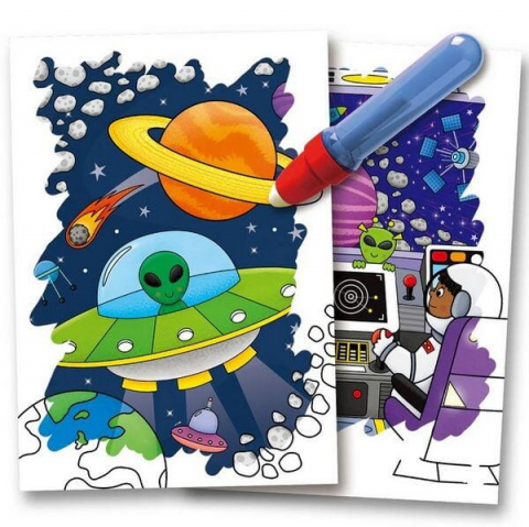 Water magic: Carte de colorat Spatiul cosmic [1]