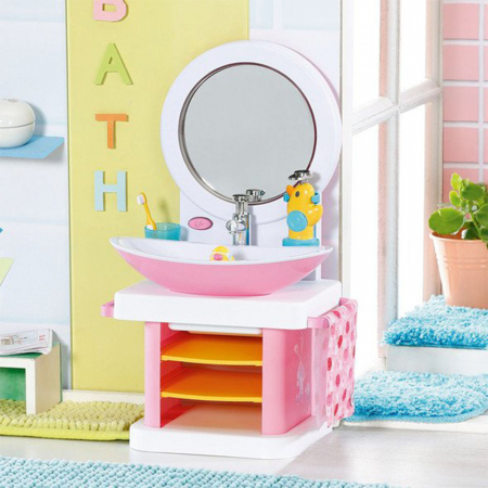 Papusi si accesorii - Chiuveta interactiva Zapf Baby Born