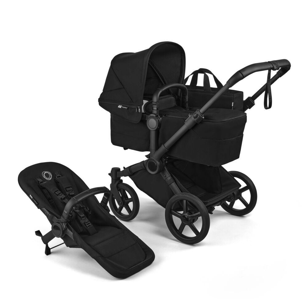 Baby Strollers Carucior Bugaboo Donkey 6 Complete Black Heritage Black