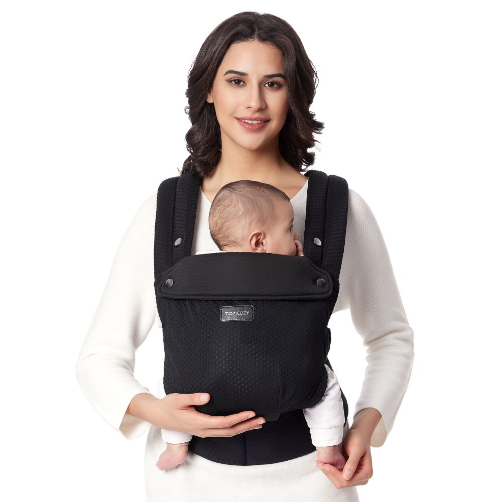ErFi.ro Marsupiu nou nascut Momcozy Air Mesh Black