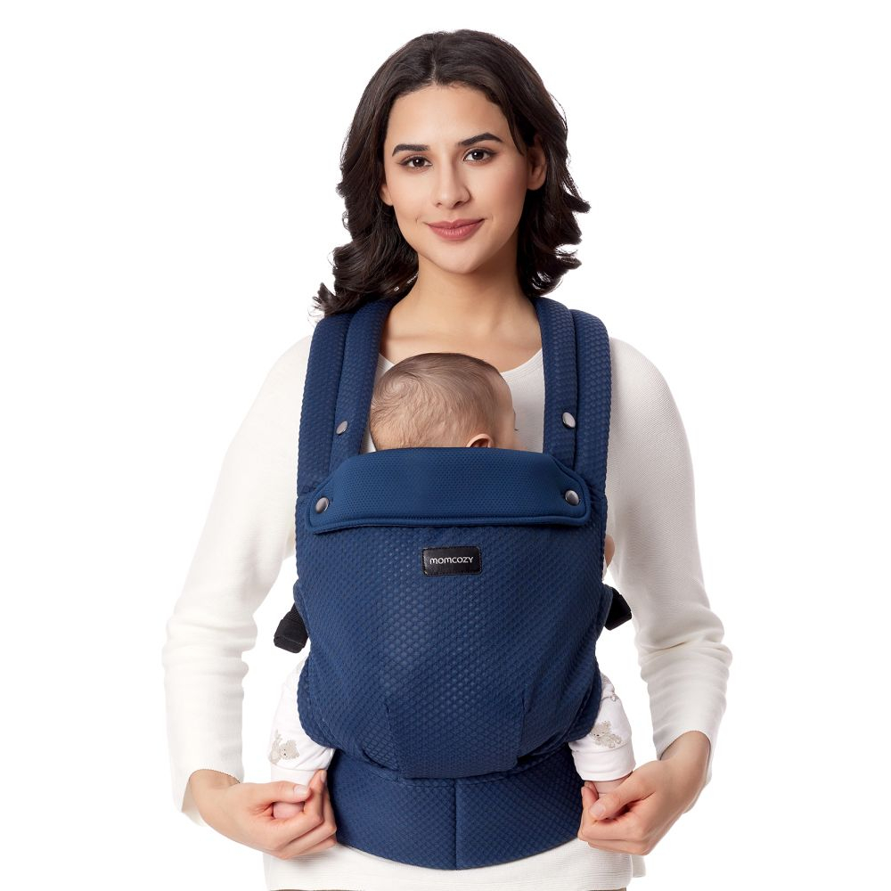 ErFi.ro Marsupiu nou nascut Momcozy Air Mesh Blue