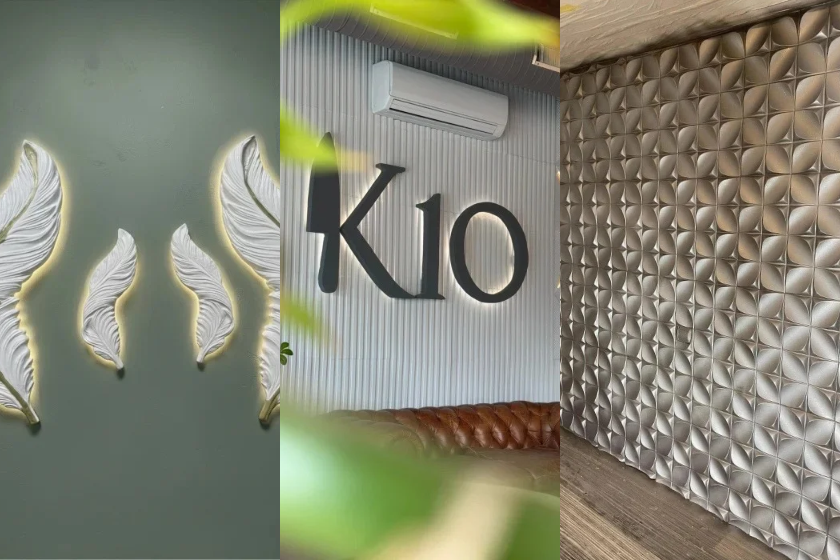 Panouri decorative 3D realizate cu matrițe - idei pentru amenajări interioare