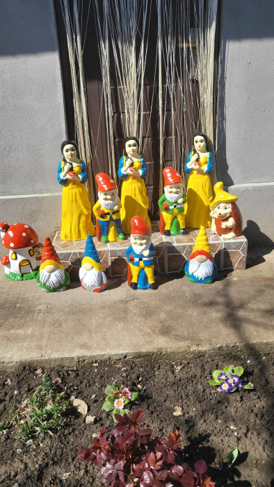 Matrita Alba ca Zapada 60 cm H - set 2 bucati fata si spate [12]