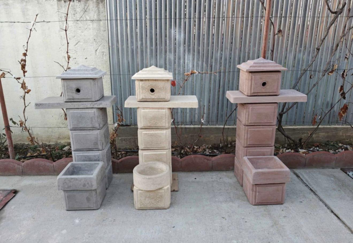 Cinder block mold / fountain mold ROYAL 30x30x20 cm [2]