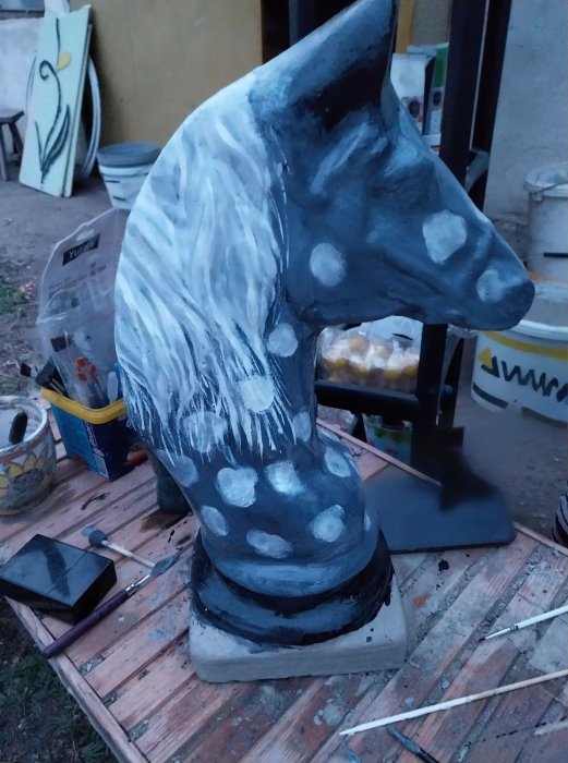 Horse Head Mold 50 cm H - set of 2 pieces front and back [2]