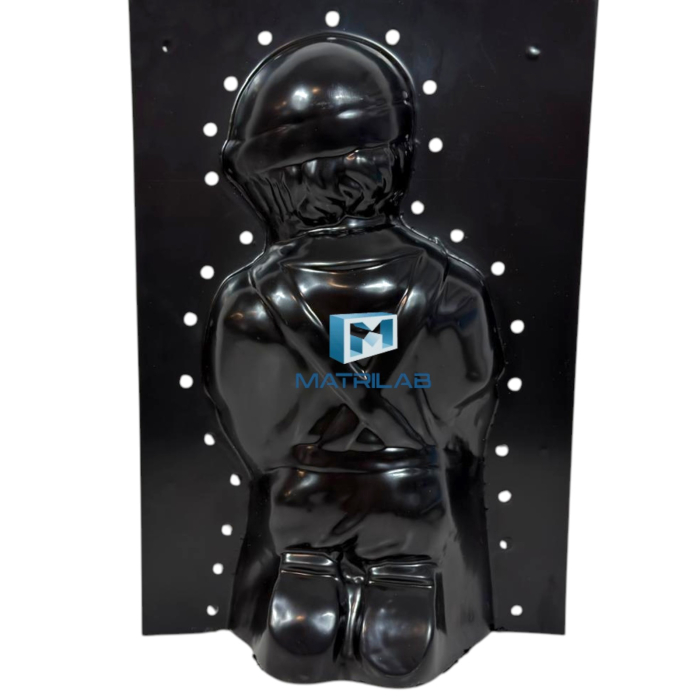 Boy with flowers mold 43 cm H [4]
