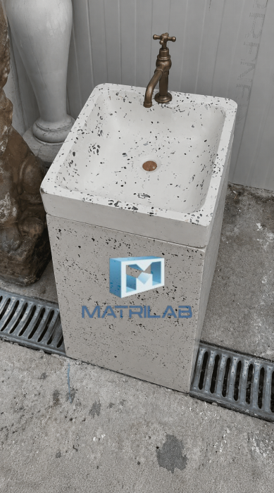 Dante sink mold 40x40x11 cm [4]