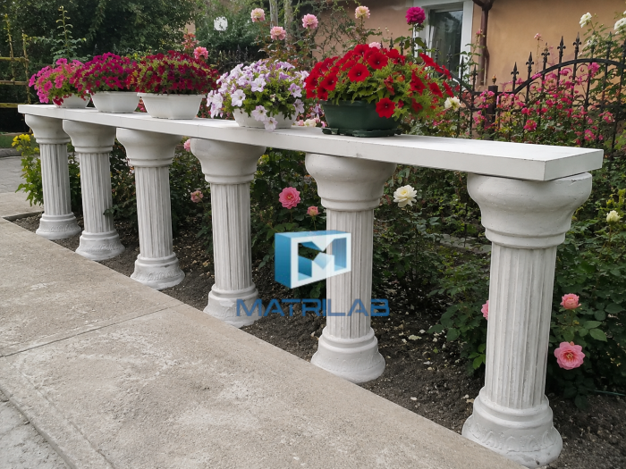 Greek columns mold 80 cm H [6]