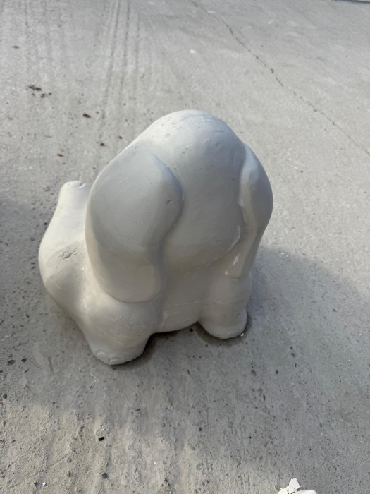 Matrita Elefant  41 cm H - set 2 bucati fata si spate [4]