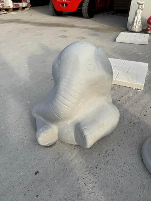 Matrita Elefant  41 cm H - set 2 bucati fata si spate [2]
