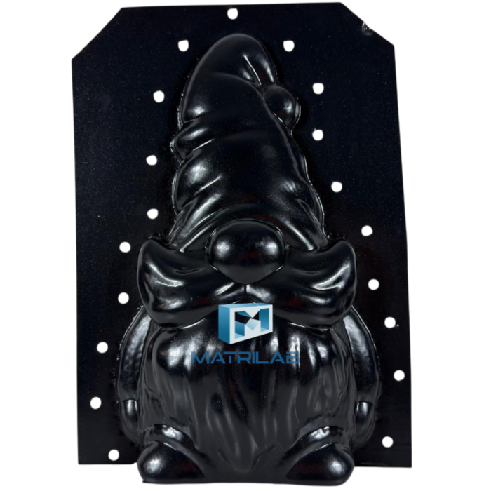 Matrita Gnom Mustacios 35 cm H - set 2 bucati fata si spate [2]