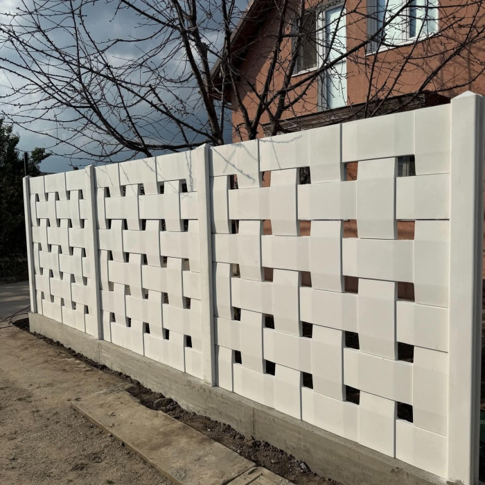 Fence mold 200x35 cm HOLES 1 [4]