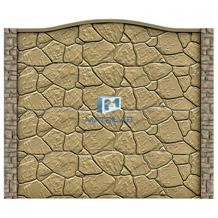 Matrita gard partea de mijloc 200x50 cm model BOLOVANI 2 [2]
